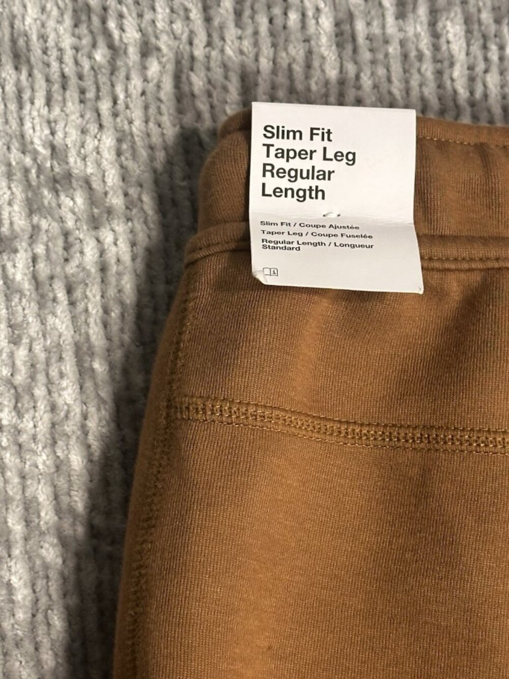 Nike Sportswear Tech Fleece Pants Light British Tan Black FB8002-281 Size XXL - Picture 10 of 10